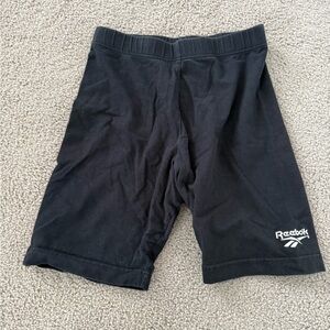 Reebok Black Biker Shorts